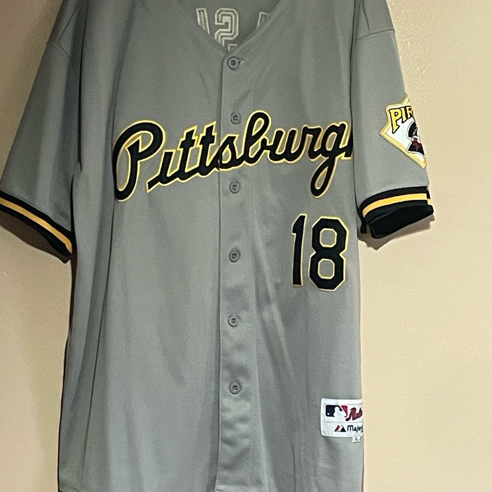 Majestic Authentic Gray Jersey
